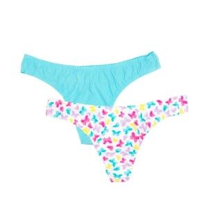 No Boundaries Juniors Freecut Ruffle Thong, Size XXXL(21)
